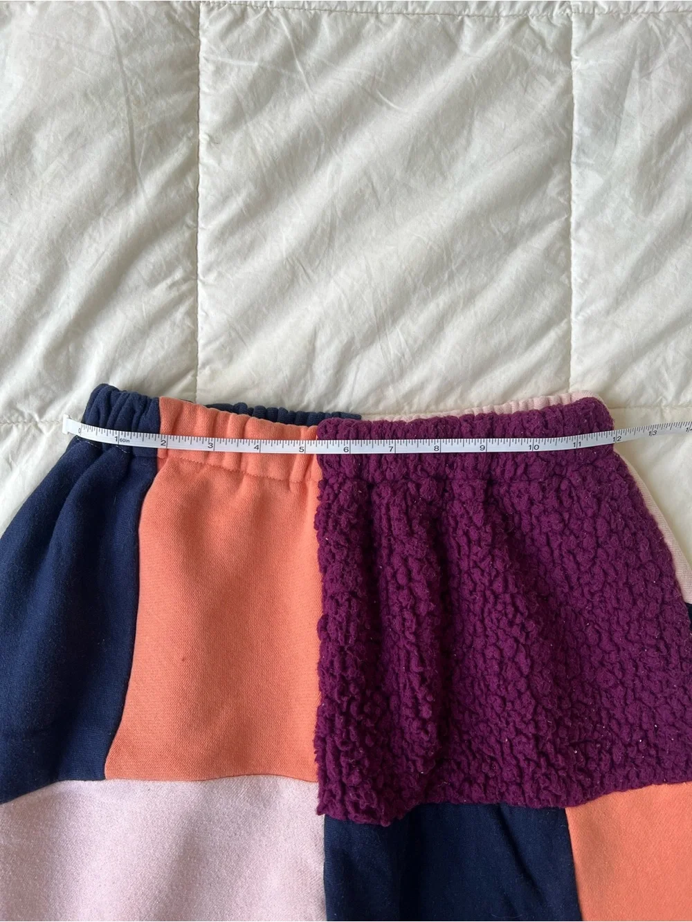 Urban Reworks Colorblock Patchwork Sweatpants - Picture 4 of 8